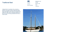 Desktop Screenshot of mainetraditionalboat.com