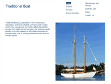 Tablet Screenshot of mainetraditionalboat.com